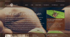 Desktop Screenshot of anantahealth.ca